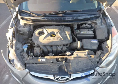 2013 Hyundai Elantra Gls из США, поврежденный, VIN KMHDH4AE3DU952500